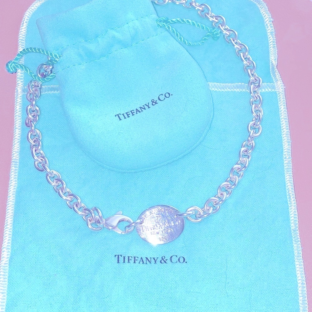 Authentic Return to Tiffany sterling silver tag necklace - Picture 7 of 7